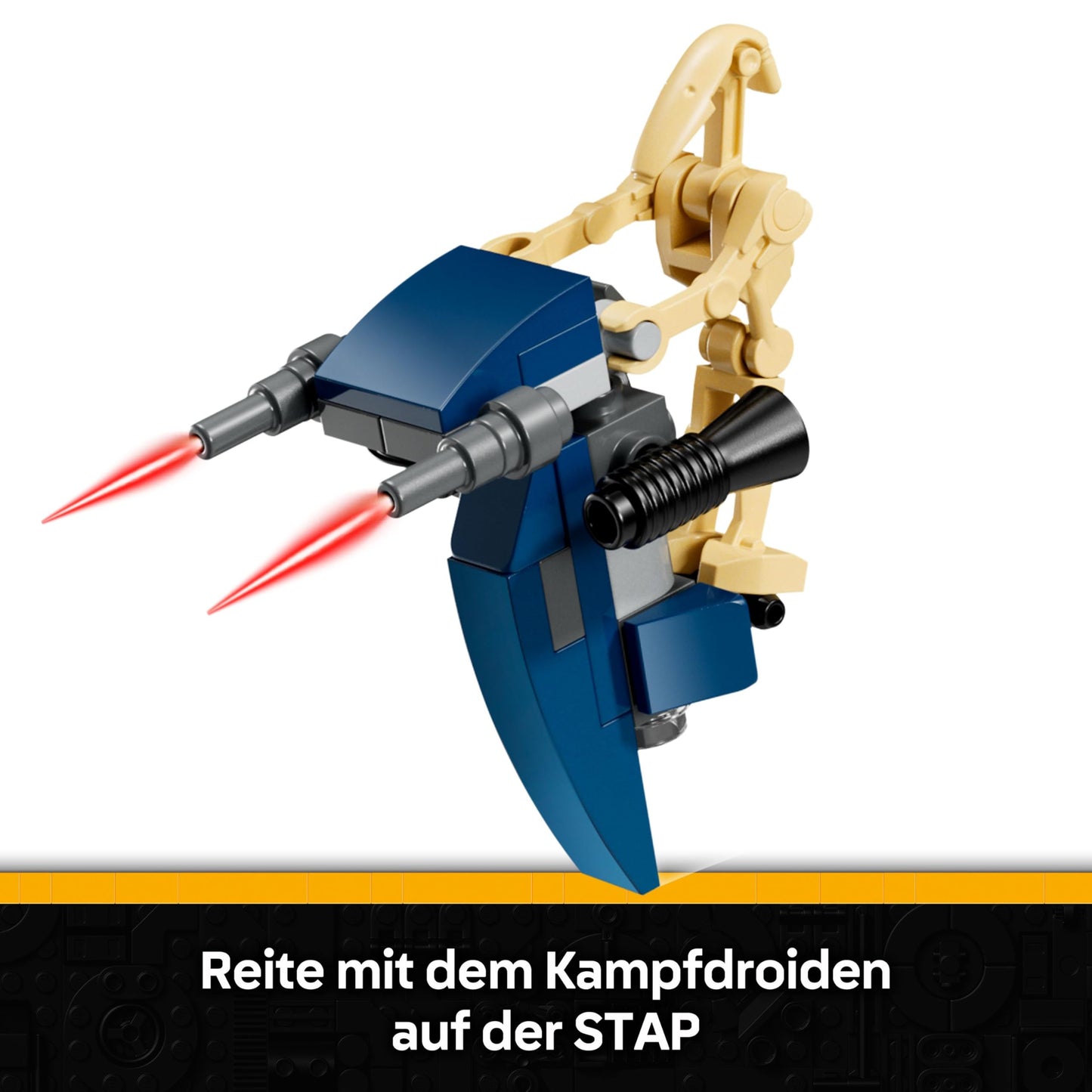 LEGO Star Wars: The Clone Wars MTT of the Separatists in the Battle of Felucia - Toy with Lightsaber - Children's Gift for Boys and Girls - Model Building for Display and Collecting - 75435