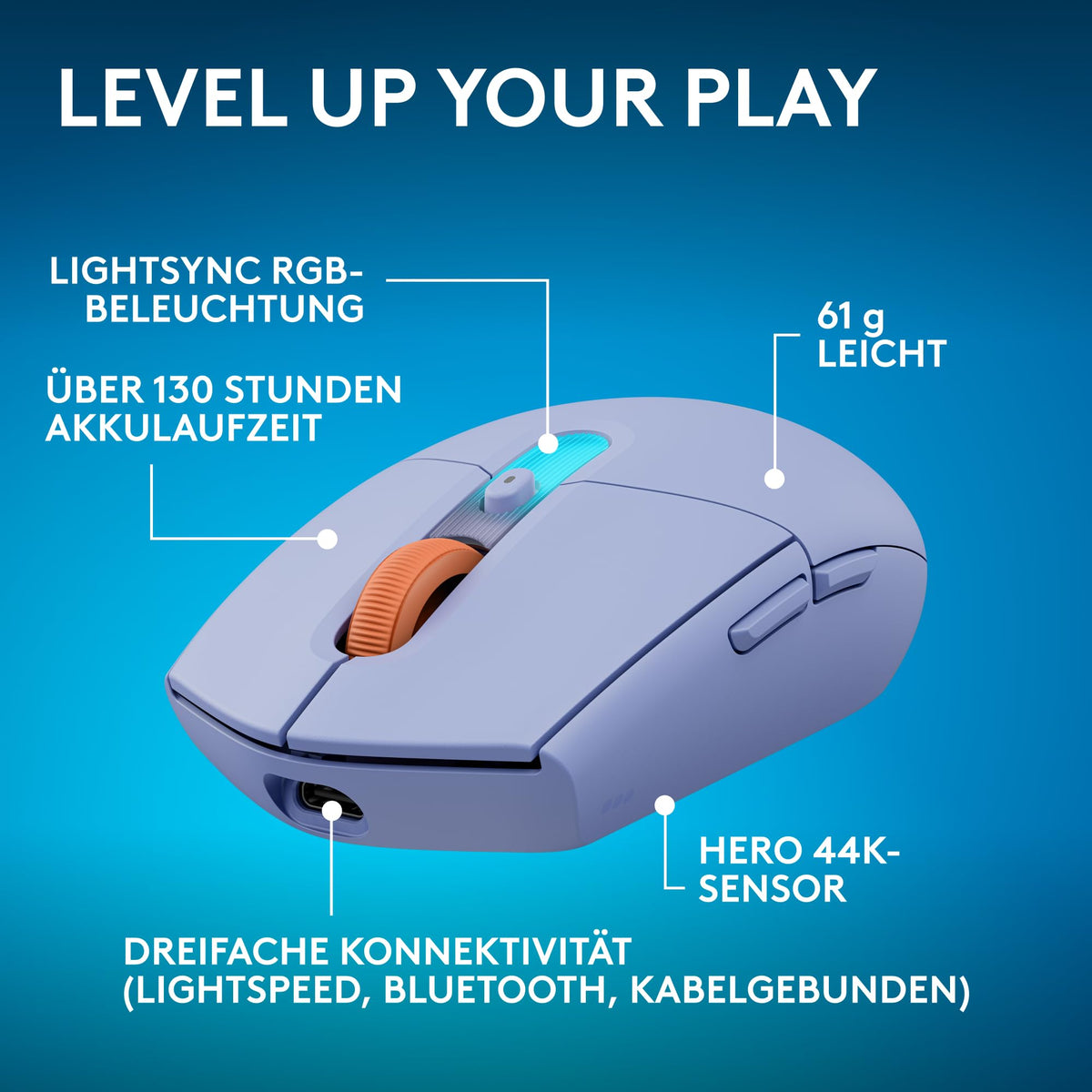 Logitech G G305 X SUPERLIGHT mouse de gaming fără fir - 910-007755