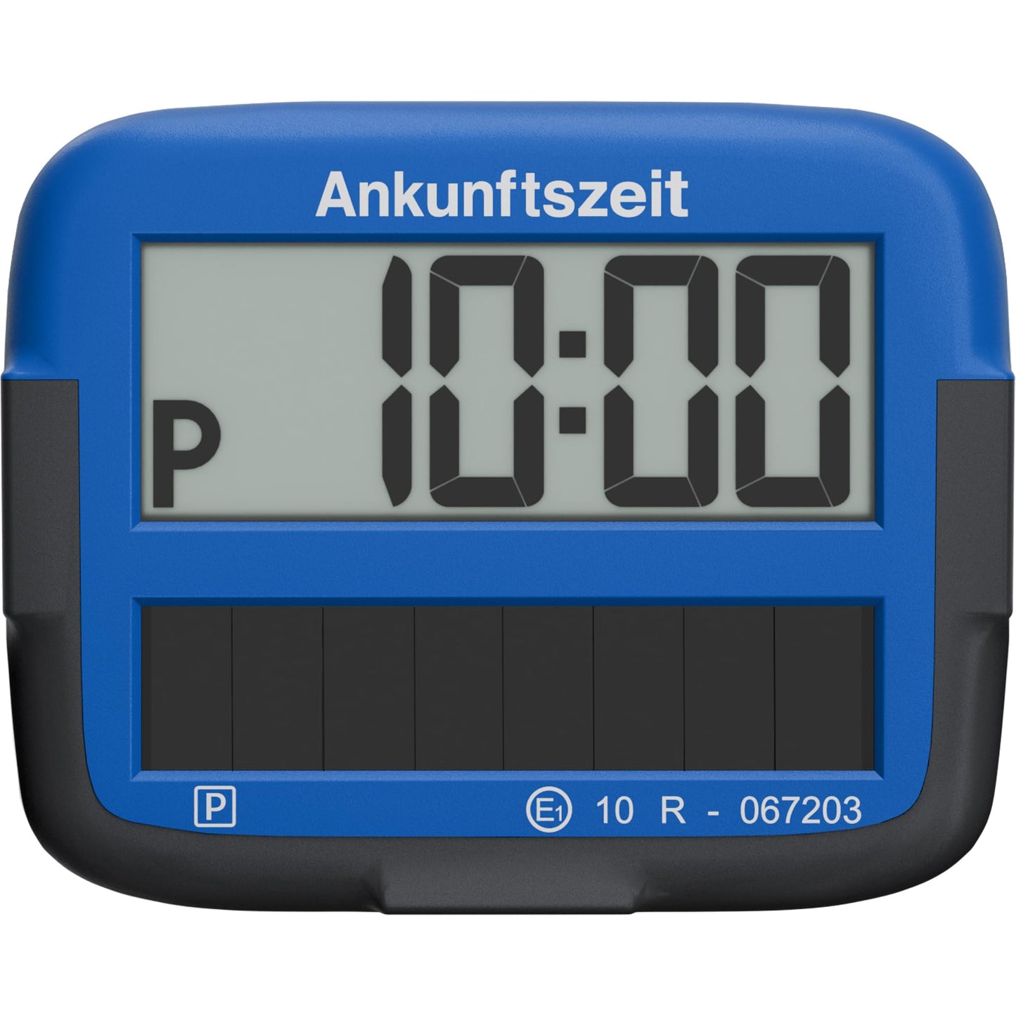 Needit Park Micro Solar Electronic Parking Disc [NEW Model 2025] I infinite energy, zero battery change | the only parking disc in Germany with an integrated rechargeable battery | blue - 9020