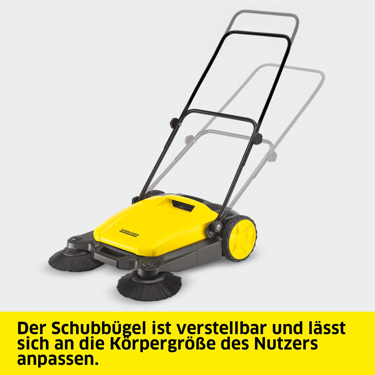 Kärcher Sweeper S 3 Twin 2-in-1, up to 1,800 m²/h area - 1.766-315.0