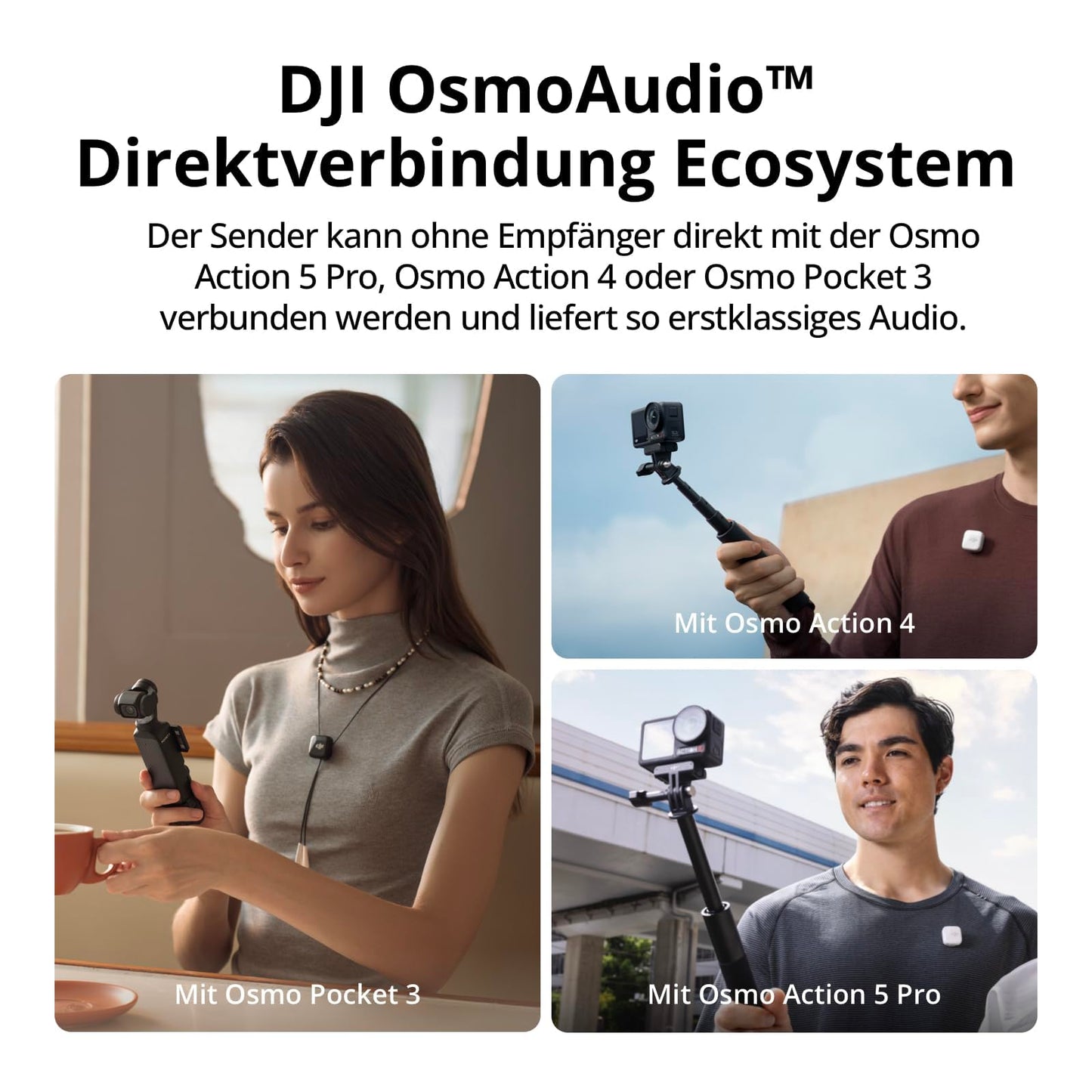 DJI Mic Mini (2 TX + 1 RX + Charging Case)