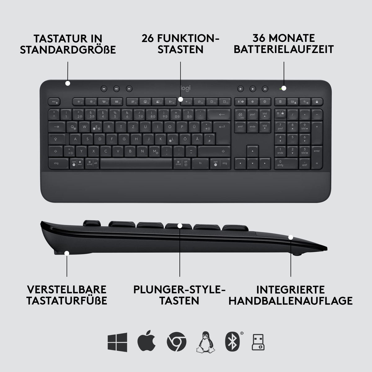 Logitech Signature MK650 Combo for Business - 920-010994