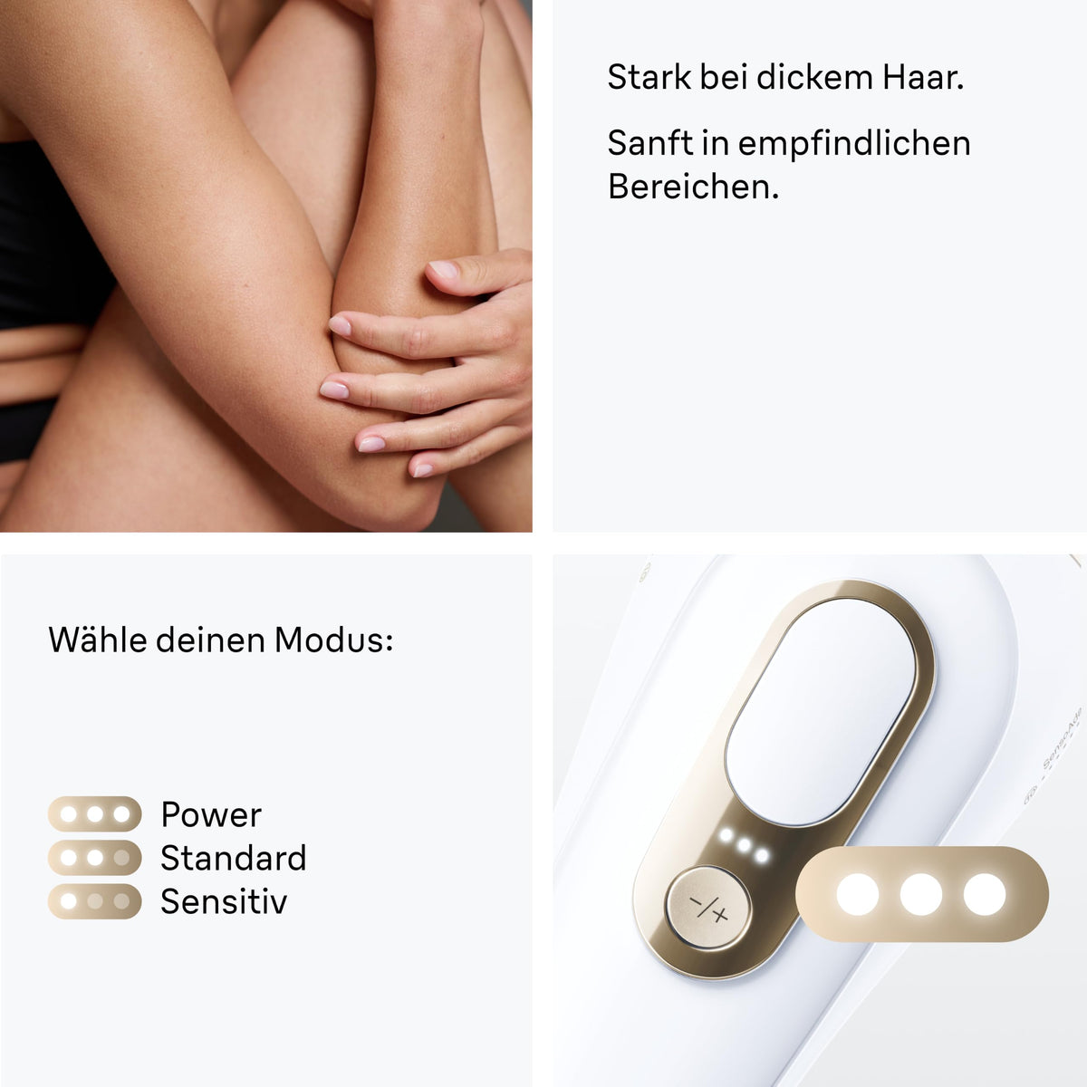 Braun IPL Hair Removal Devices Silk·expert Pro 5, PL5157, White/Gold