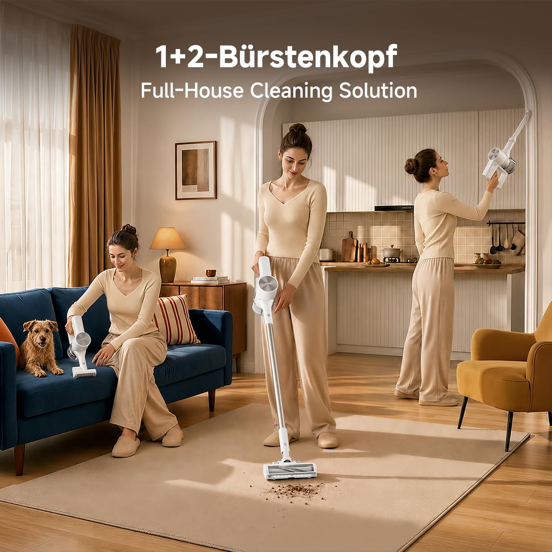 XIAOMI G20 Cordless Vacuum Cleaner, 25,000 Pa, 150 AW, up to 60 Min., LED Light - BHR8831EU