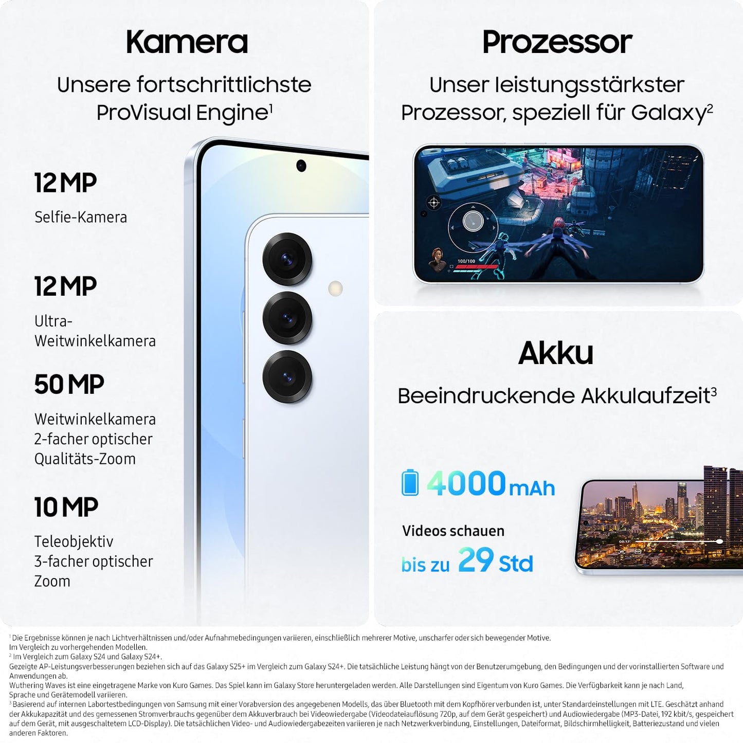 Samsung Galaxy S25 AI smartphone with Galaxy AI, 12 GB RAM, 128 GB storage, navy, 3 year manufacturer's warranty + Galaxy Watch8 smartwatch