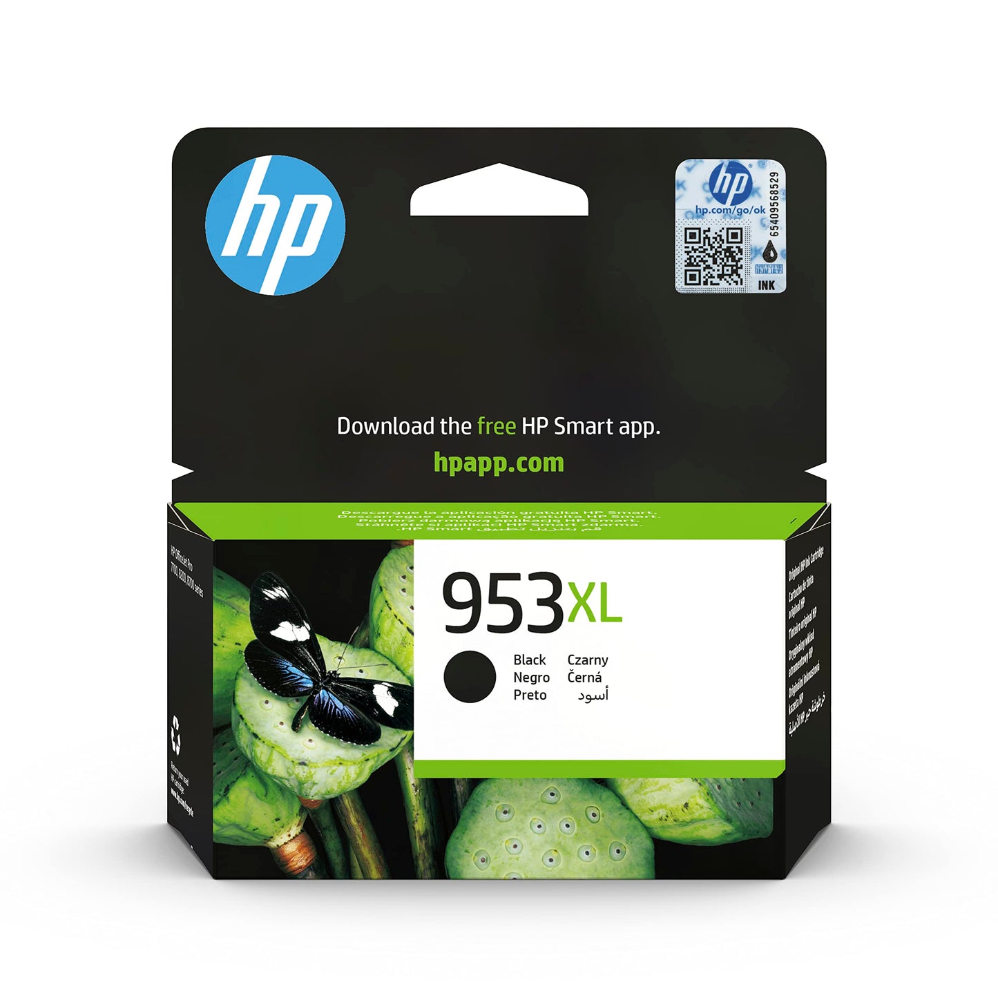 HP 953XL (L0S70AE) Original High Yield Black Printer Cartridge OfficeJet Pro 7720 - L0S70AE#BGY