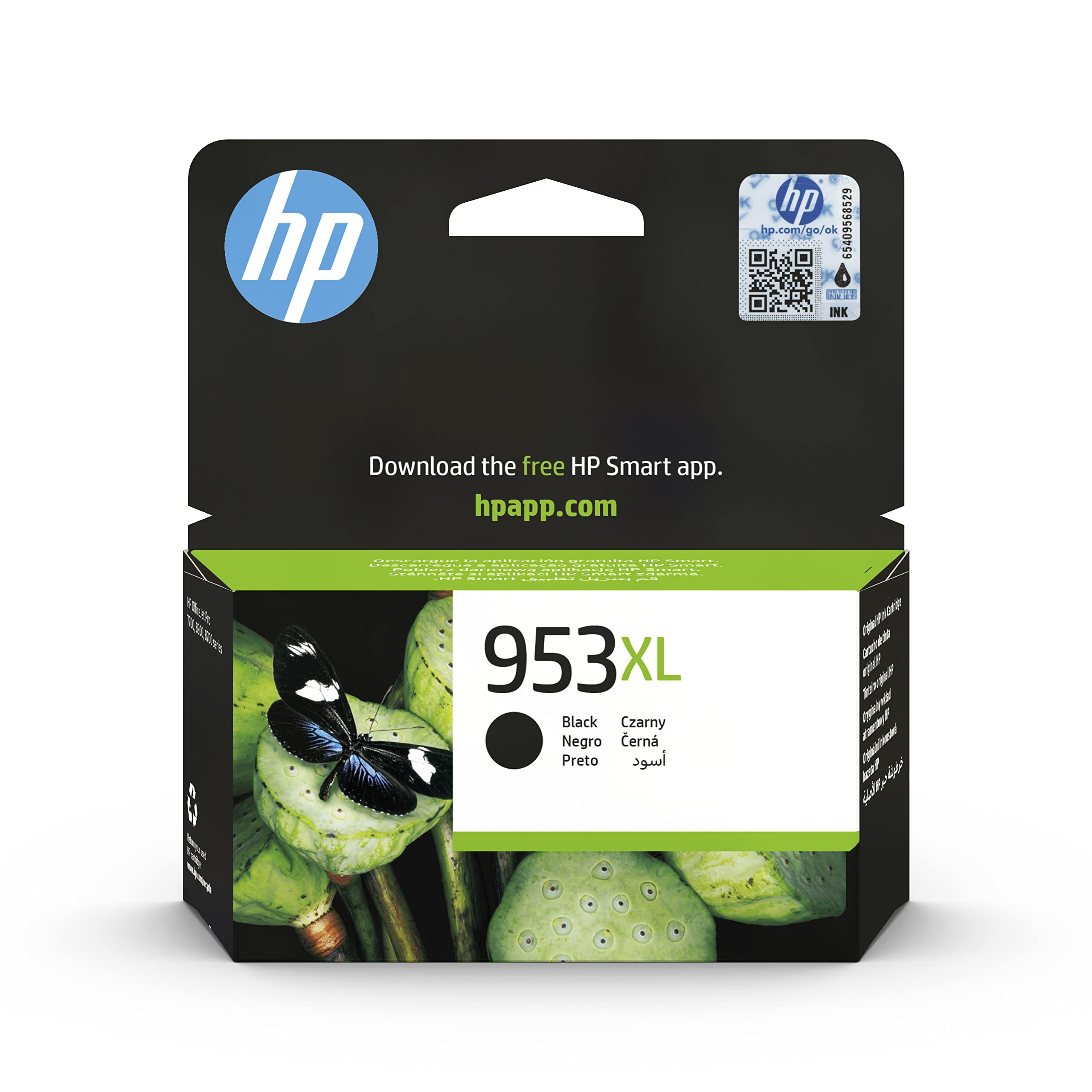 HP 953XL (L0S70AE) Original High Yield Black Printer Cartridge OfficeJet Pro 7720 - L0S70AE#BGY