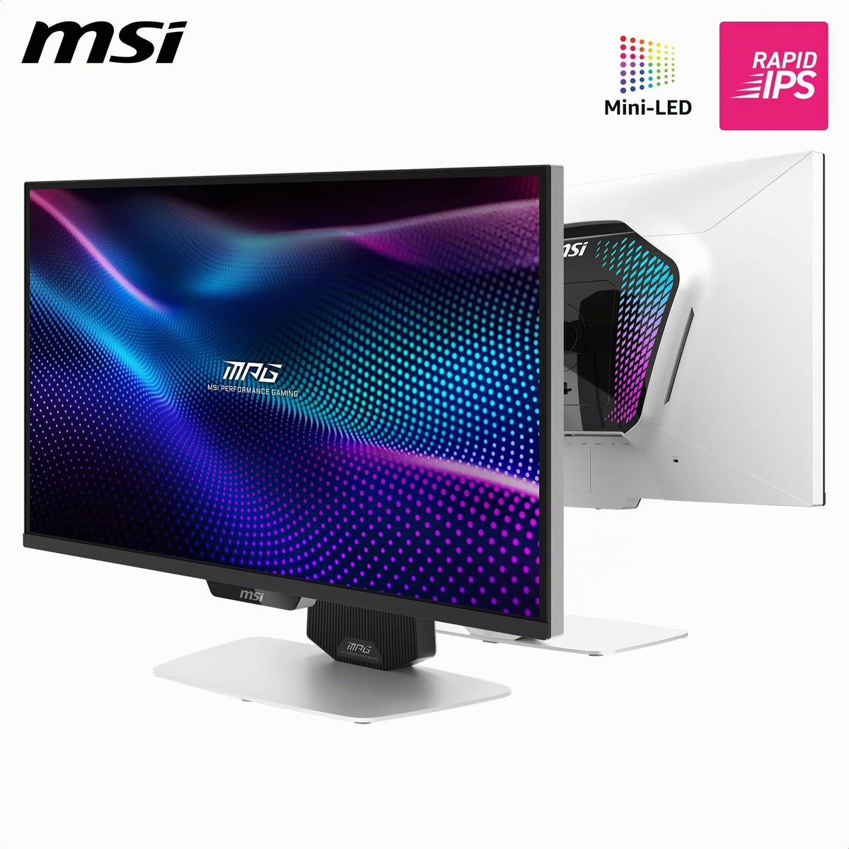 MSI MPG 274URDFWDE E16M 27 Zoll 4K-UHD-Gaming-Monitor, 0,5 ms, alb - 4711377300339