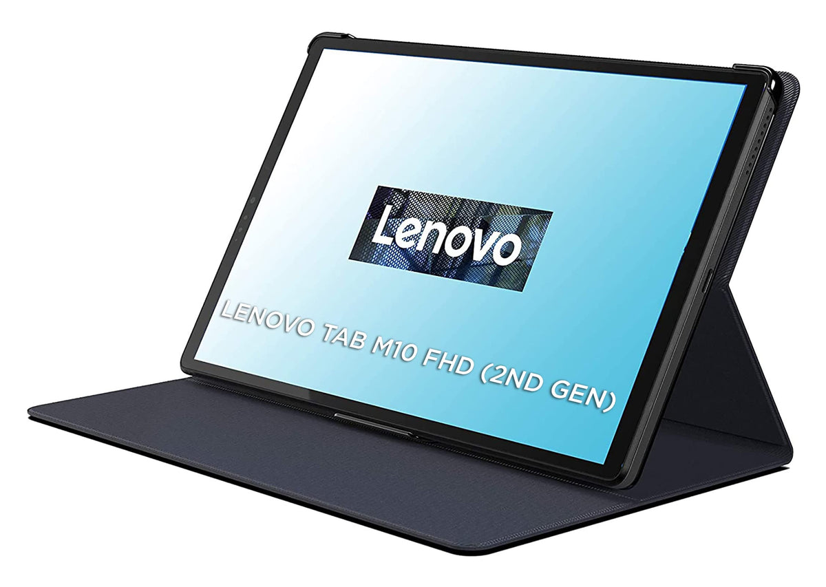 Lenovo [Tasche] 10,3 Zoll Folio Case și folie de protecție pentru Tablet M10 FHD Plus, negru - ZG38C02959