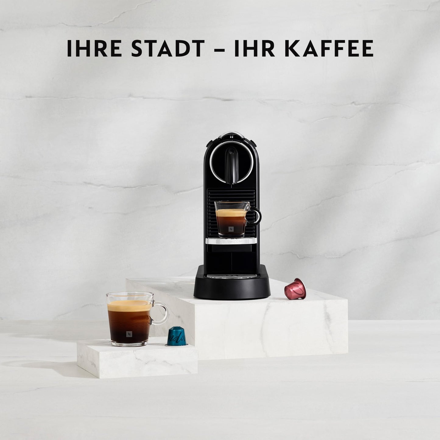 De Longhi Nespresso CitiZ EN 167.B coffee machine 19 bar Black - 132191173
