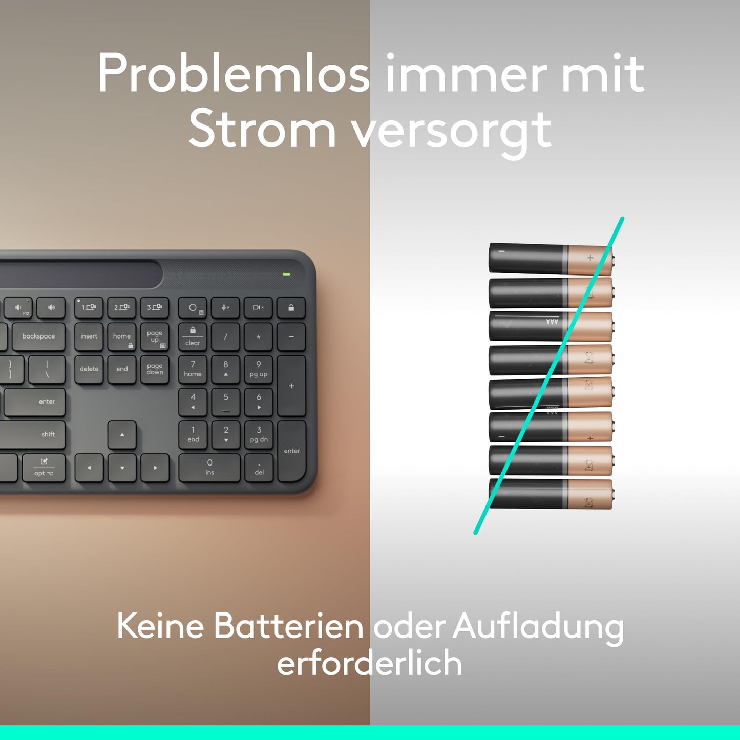 Logitech Signature Slim Solar+ K980 for Business (920-013773)