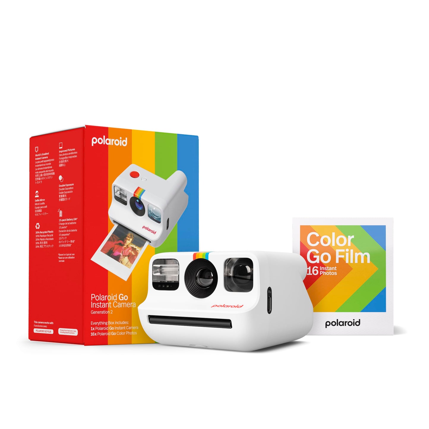 Everything Box Polaroid Go Generation 2 White - 6282