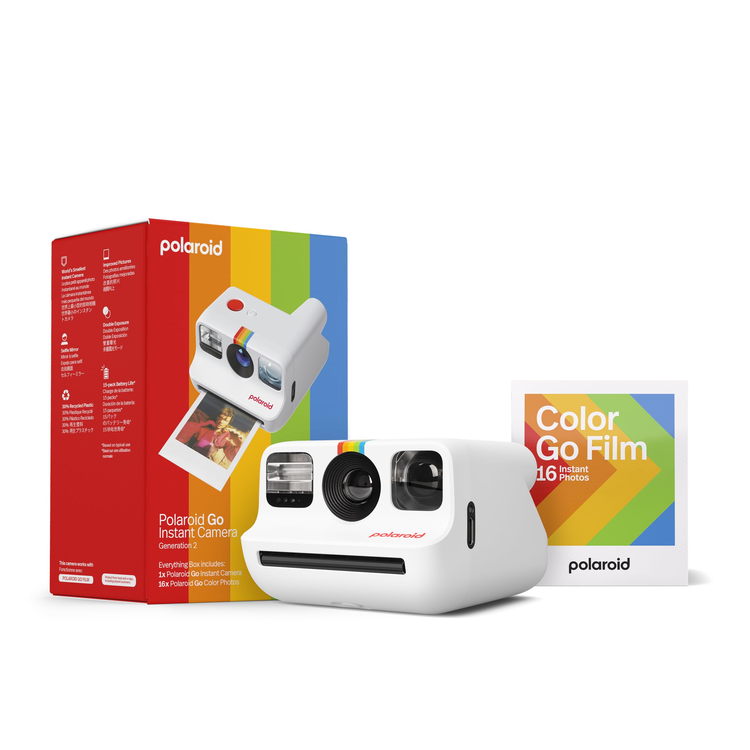 Everything Box Polaroid Go Generation 2 White - 6282