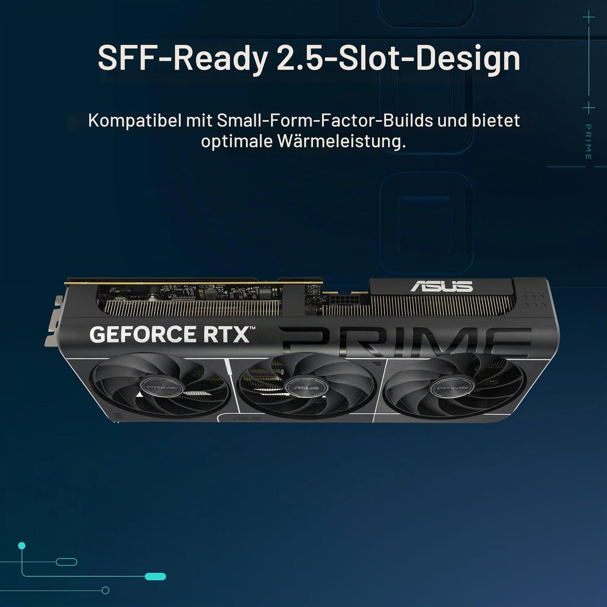 Placă grafică pentru jocuri ASUS Prime GeForce RTX 5070 12GB GDDR7 OC Edition - 90YV0M10-M0NA00