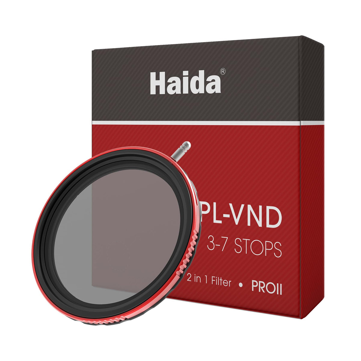 Haida Pro II CPL-VND 2-1 Filter - 72 mm, Circular Polarizer and Variable ND Filter in One - HD478172