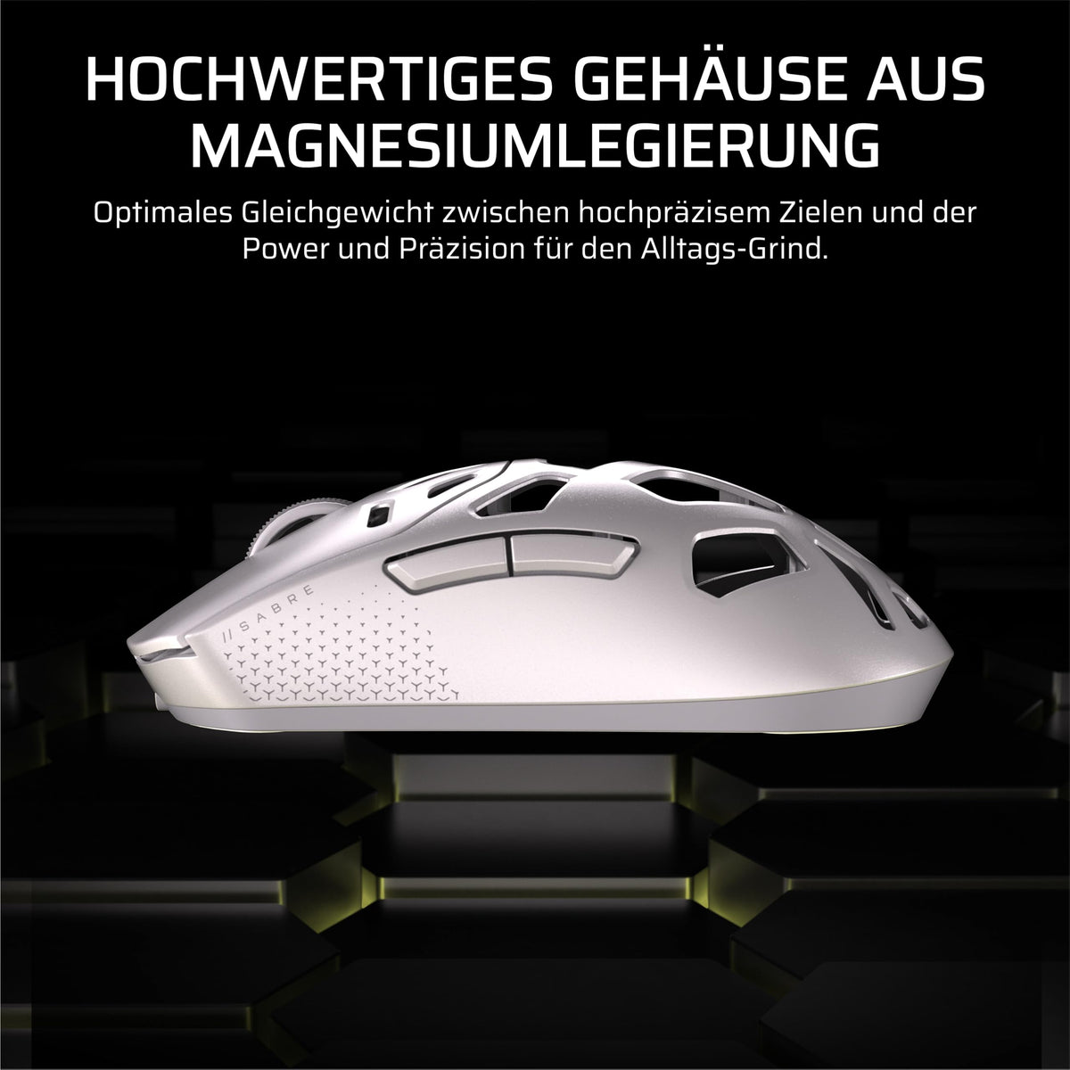Corsair Sabre v2 PRO Mouse de gaming wireless MG FPS – Alb - CH-931G101-WW