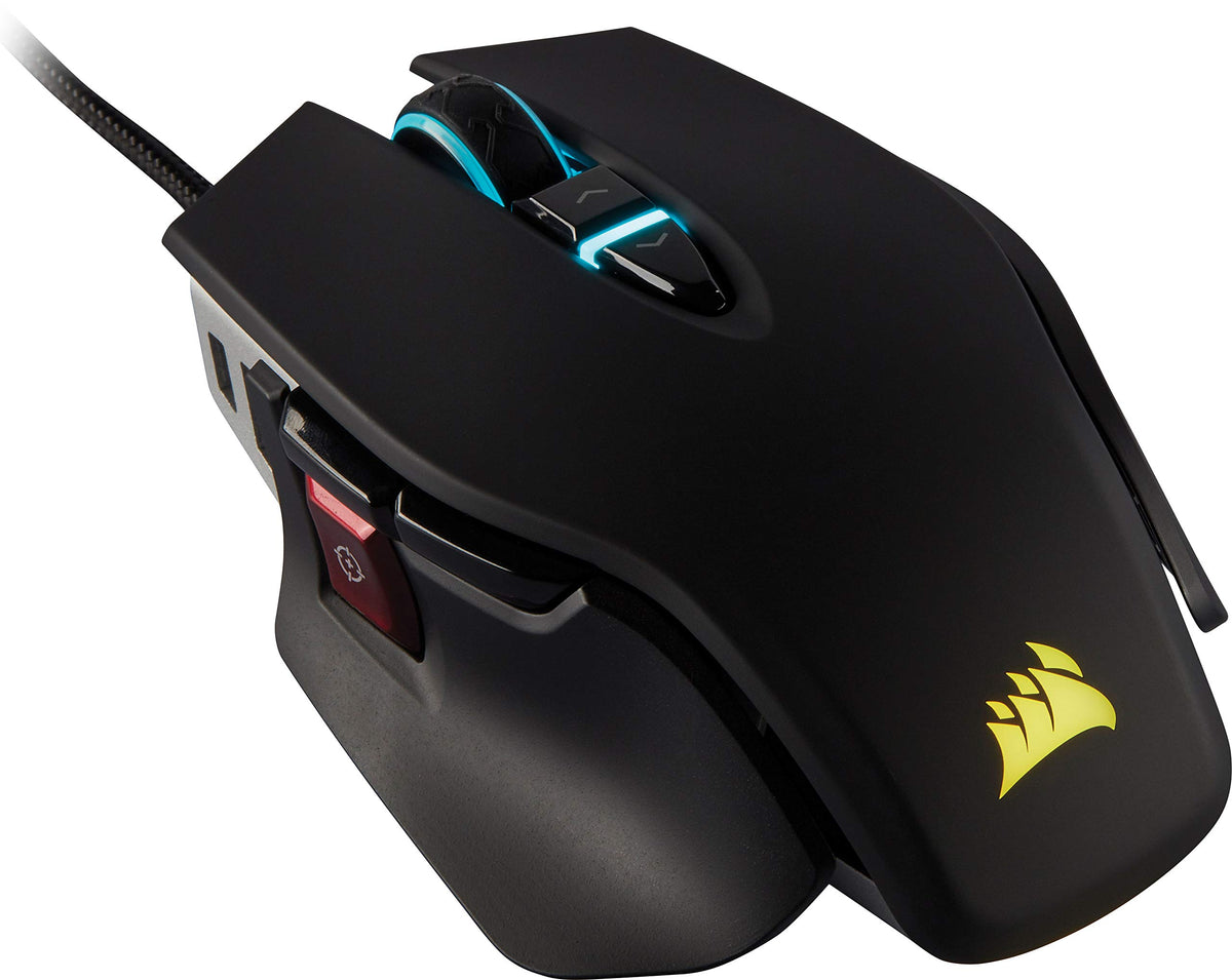 Corsair CH-9309011-EU M65 ELITE RGB Optical Gaming Mouse (RGB LED Backlighting, 18000 DPI) Black