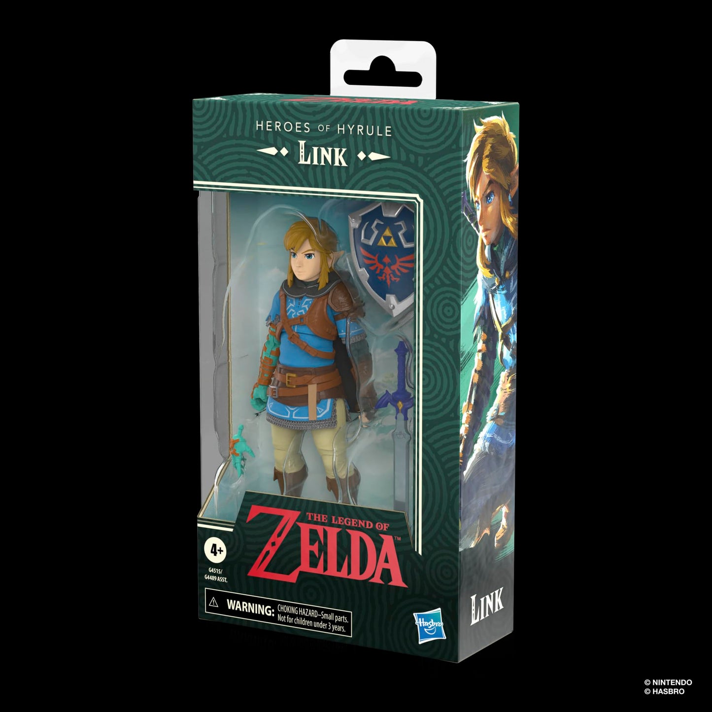 The Legend of Zelda Heroes of Hyrule Link, The Legend of Zelda: Tears of the Kingdom Premium Collectible Action Figure (15cm) - G45155X0