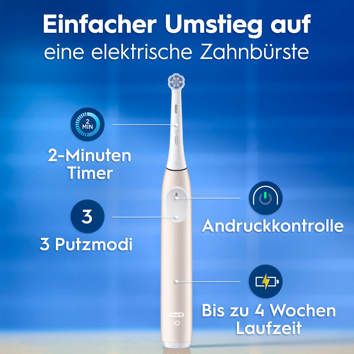 Oral-B iO Series 2 Electric Toothbrush, Pink - 8700216655750