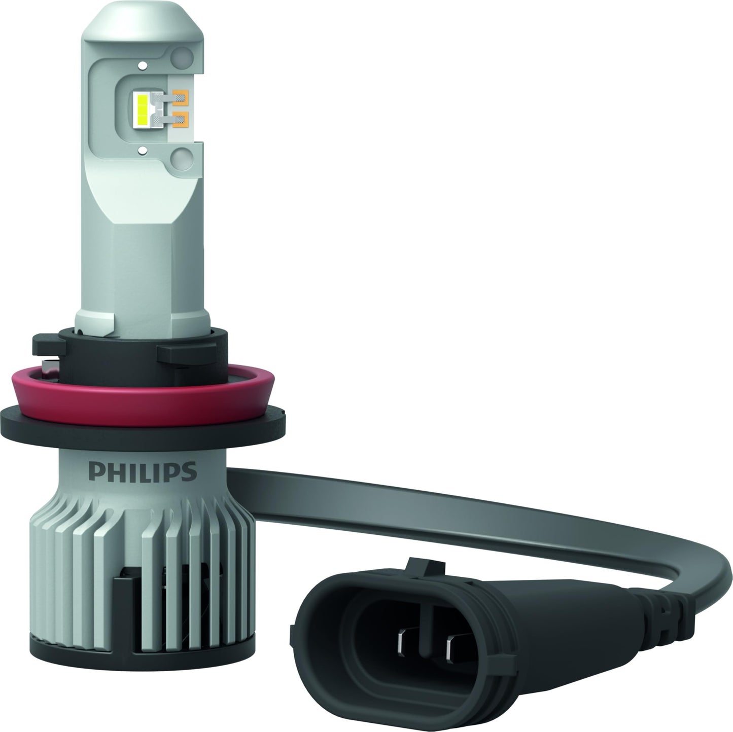 Philips Ultinon Pro6000 Boost H11-LEDr headlight bulb with street approval*, UNECE-R37 approval with E-mark, +400% brighter light** - 3079594