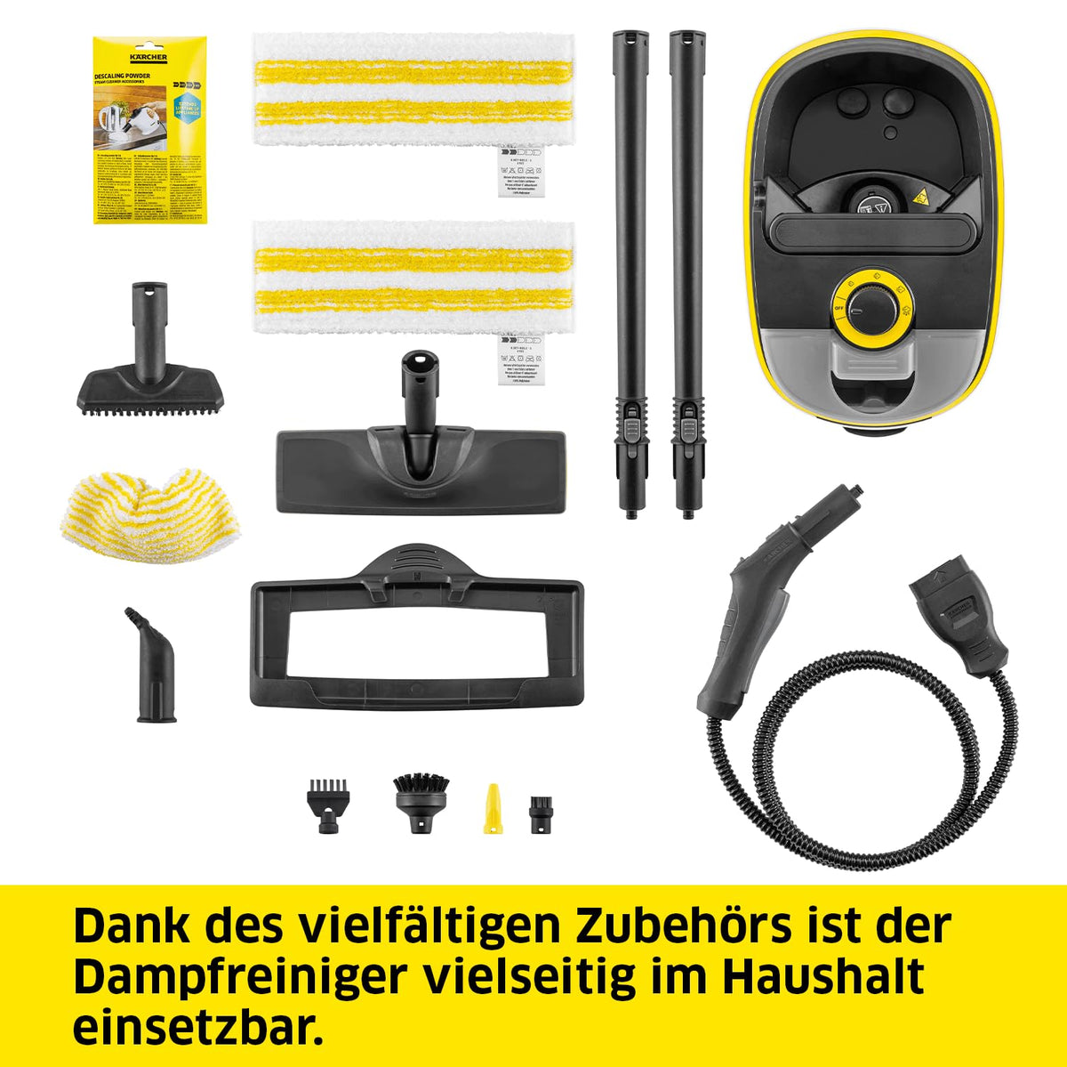 Kärcher Steam Cleaner SC 5 Deluxe Signature Line, Steam Pressure: 4 bar - 1.513-491.0