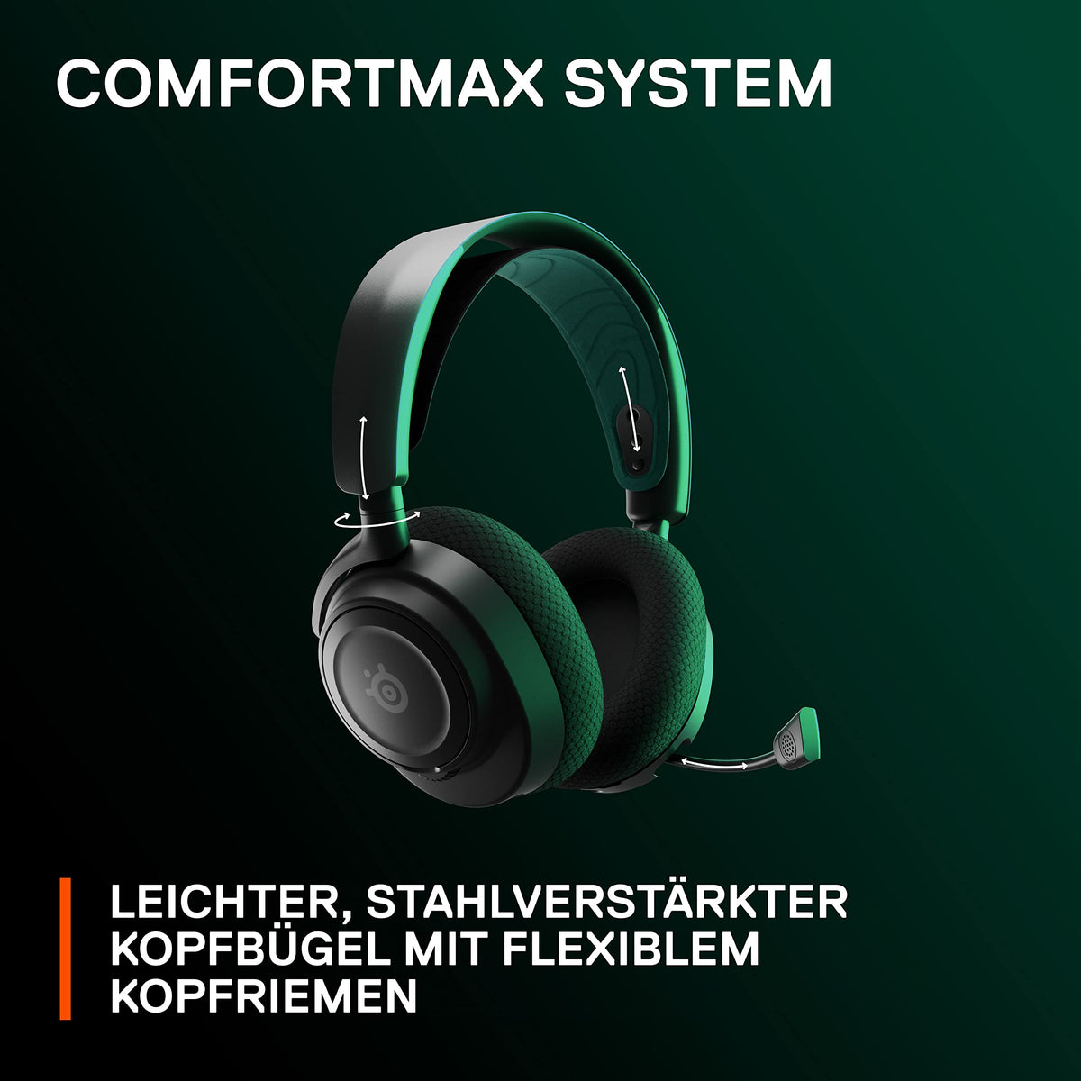 SteelSeries Arctis Nova 7X Wireless - Multi-Platform Gaming Headset for PS5, PC, Mobile - Magnetic Neodymium Drivers - 2.4 GHz + Mixable Bluetooth - 38 Hours Battery Life - ClearCast Gen 2 AI Microphone - 61565
