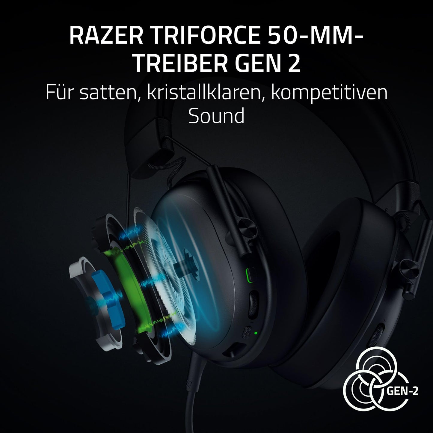 Razer BlackShark V3 Black - RZ04-05420100-R3M1