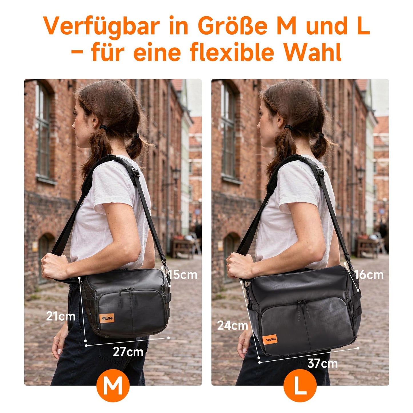 Camera bag, Rollei Fotoliner Ocean Bag M camera bag medium photo bag - 27524