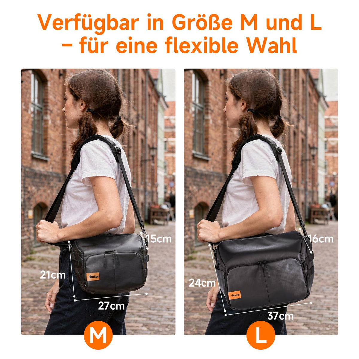 Camera bag, Rollei Fotoliner Ocean Bag L camera bag large photo bag - 27526