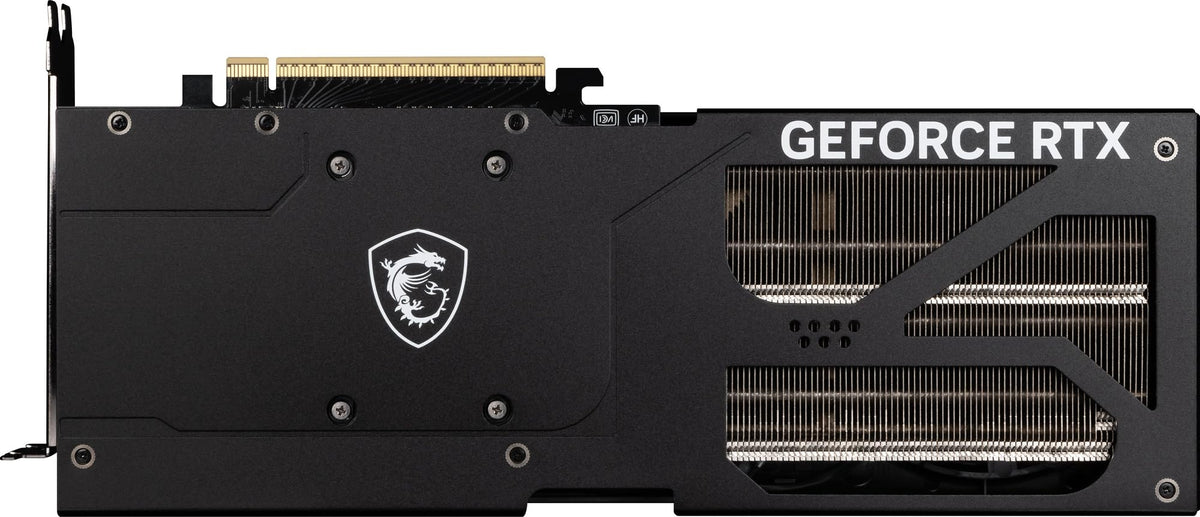 MSI GeForce RTX 5080 16G Ventus 3X OC — 16GB GDDR7 (30Gbps/256-bit), PCIe 5, Boost: 2640 MHz, HDMI 2.1b, DisplayPort 2.1b - V531-095R