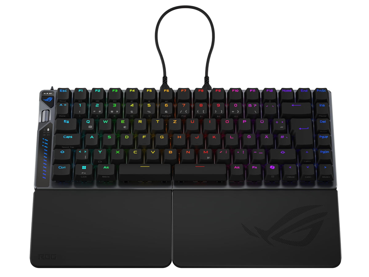 ASUS ROG Falcata 75% Wireless Split Gaming Keyboard - 90MP043H-BKDA20