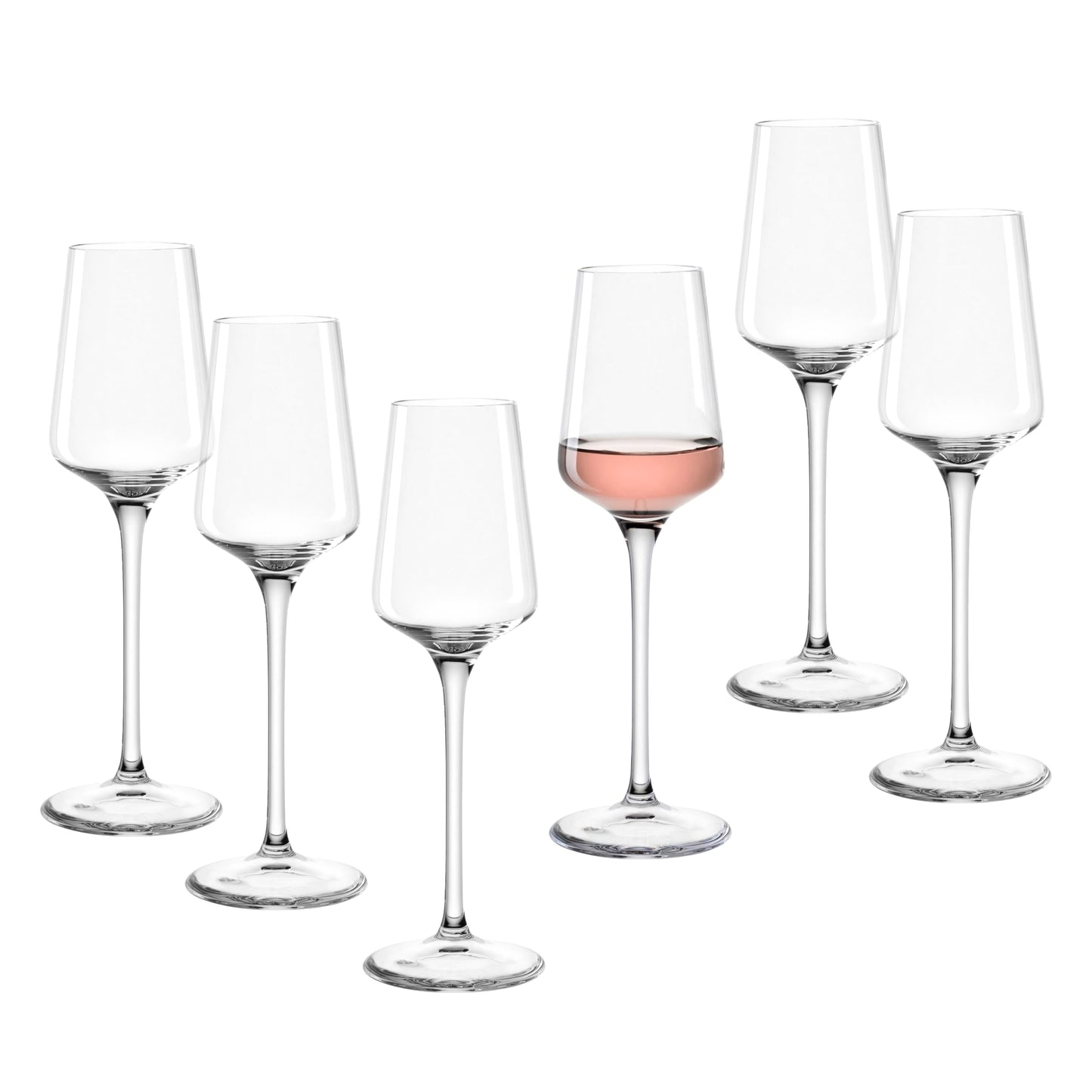 LEONARDO HOME PUCCINI Grappa glass • 6 pieces • Stemware • Timeless design • Slim shape • For grappa and digestif • Modern look • Dishwasher safe • Soundproof • 120 ml • 069607
