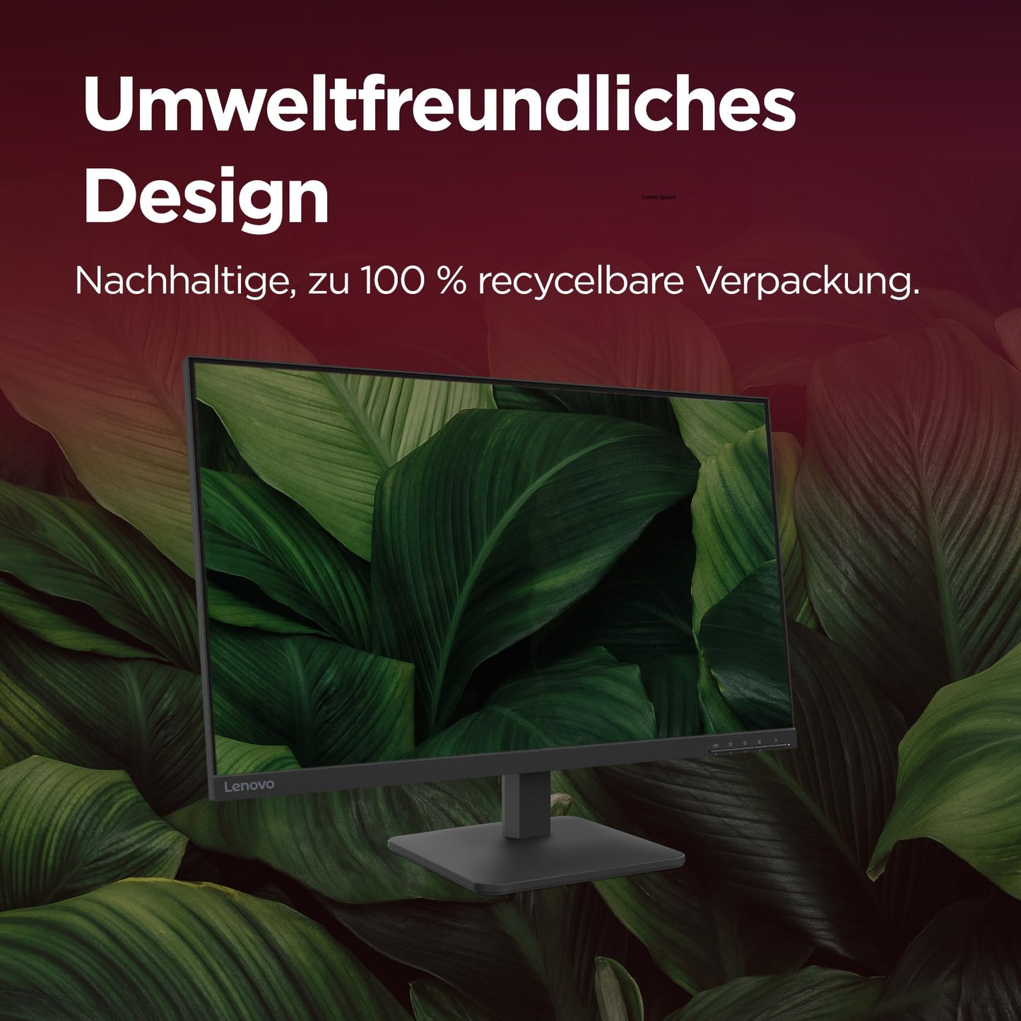 Lenovo L27-41 | Monitor | 27'' Full HD | 100Hz | IPS | HDMI 1.4 | VGA - 67DBKAC1EU