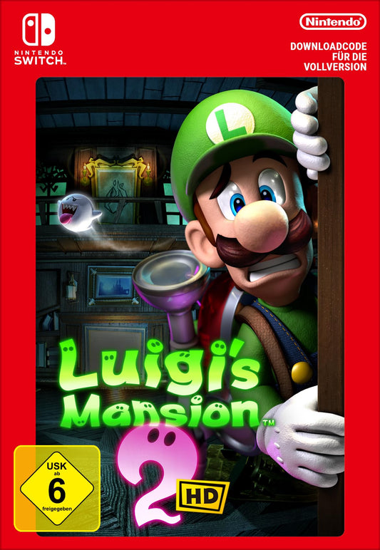 Luigi's Mansion 2 HD Standard | Nintendo Switch - Download Code - 10013851