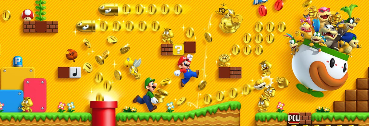 NIN Game New SUPER Mario BROS U Deluxe - 0045496423773