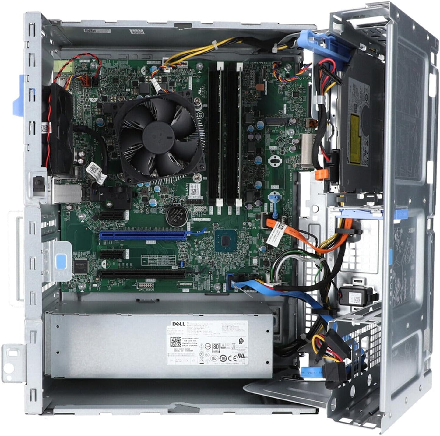 Dell Optiplex 7050 TWR Desktop PC Intel Core i7 6th, RAM 16 GB, SSD 256 GB, WiFi USB, HDMI + DisplayPort, Windows 11 Pro + Libre Office (Refurbished) - ‎Dell