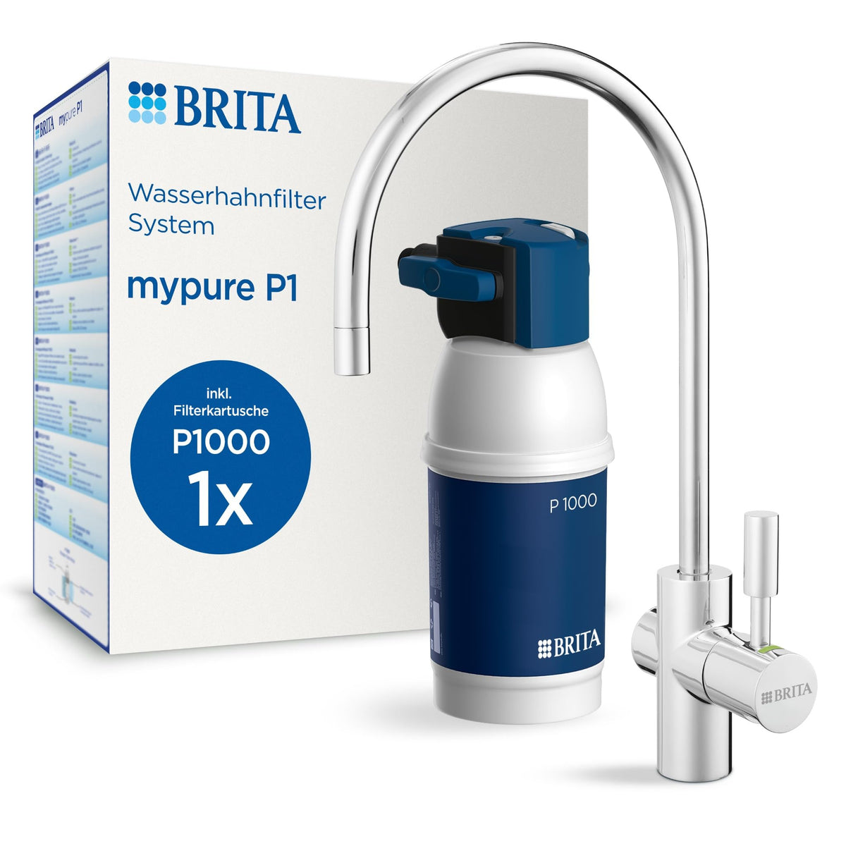 BRITA Filtru de apă robinet mypure P1 sistem de filtrare a apei - 065751