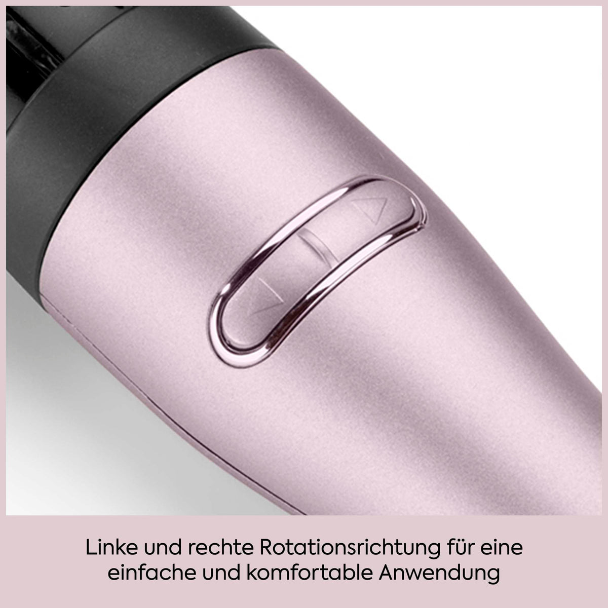 BaByliss Smooth Hot Brush, 42 mm rotating heated thermal brush, lilac - HSB500E