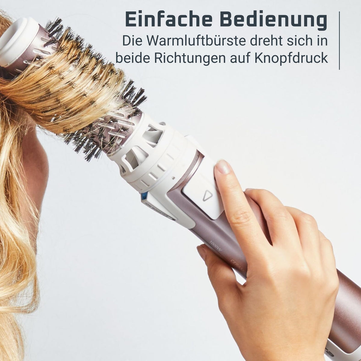 Rowenta Brush Activ Premium Care rotating hot air brush, blow-dry brush - CF9540F0