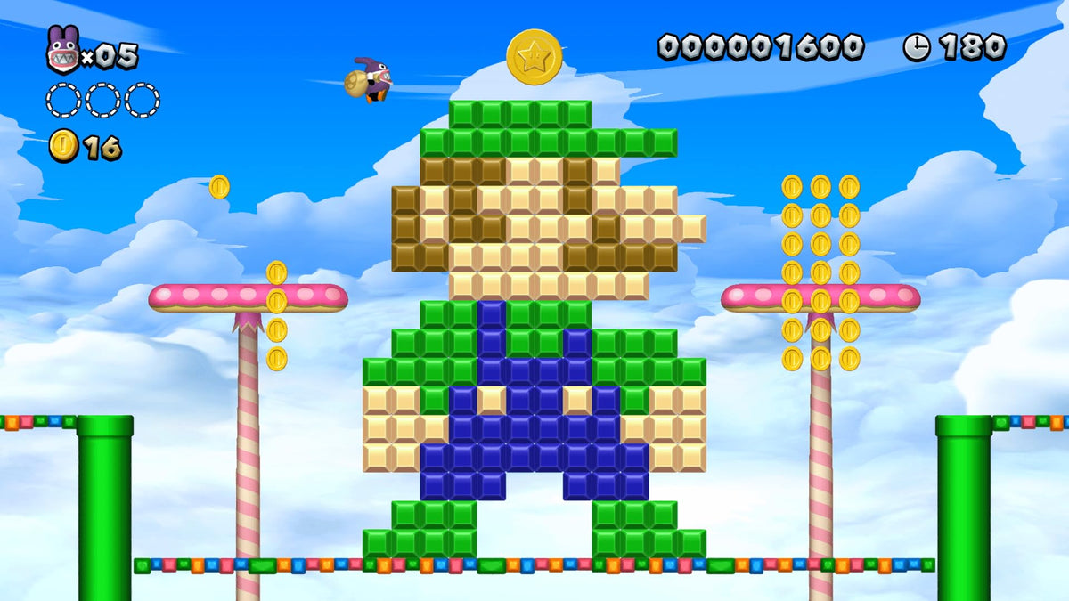 NIN Game New SUPER Mario BROS U Deluxe - 0045496423773