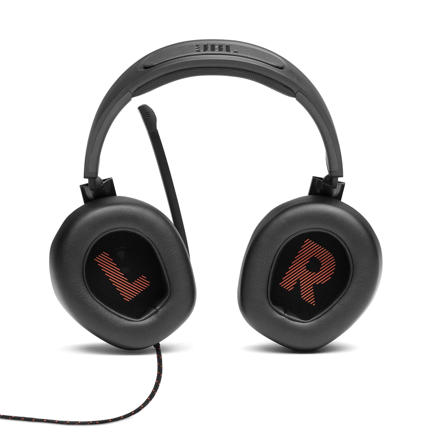 JBL Quantum 200 Over-Ear Gaming Headset – Wired 3.5mm jack and PC splitter – With flip-up boom microphone – Compatible with many platforms – Black - JBLQUANTUM200BLK