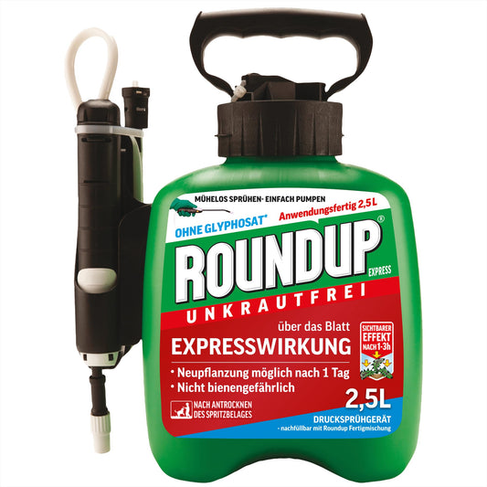 Roundup Weed Free Express 2.5L ready mix with pressure spray function - 32660