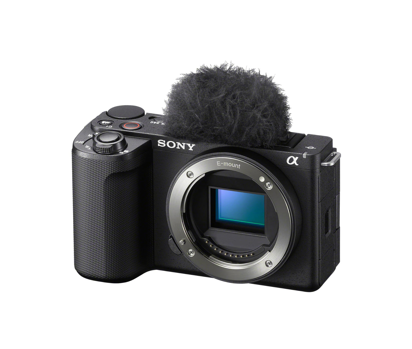 Sony Alpha ZV-E10 II APS-C mirrorless video camera (4K60p video, 4:2:2 10-bit recording, 26 MP, advanced digital stabilization, real-time autofocus) - ZVE10M2B.CEC