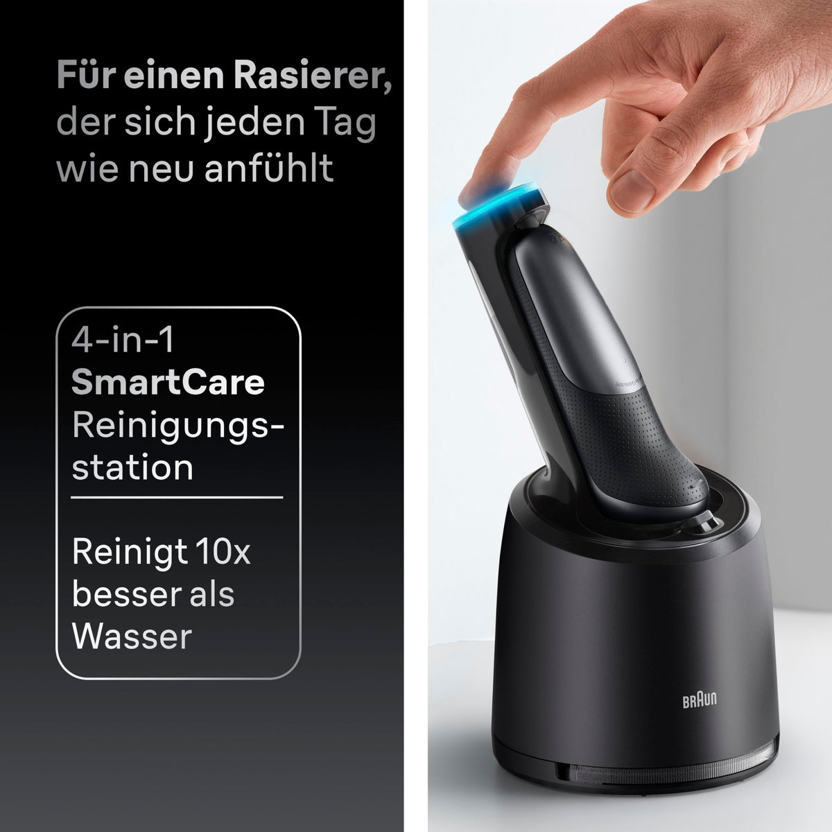 Braun Rasierer Herren Elektrisch Series 7, 72-C7200cc, Gold