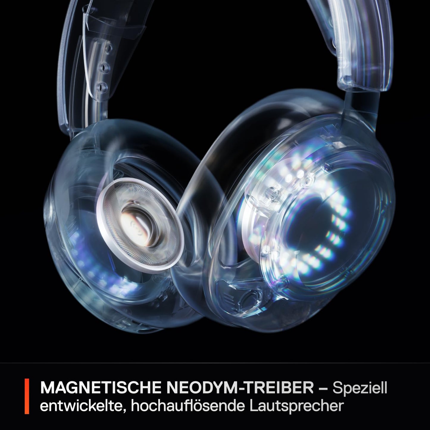 SteelSeries Arctis Nova 5P Wireless - Gaming Headset Multi-System -PS5,PC - Magnetic Neodymium Drivers -Over 100 Audio Presets -60H Battery Life -2.4 GHz or BT -ClearCast Gen2.X Microphone -White - 61674
