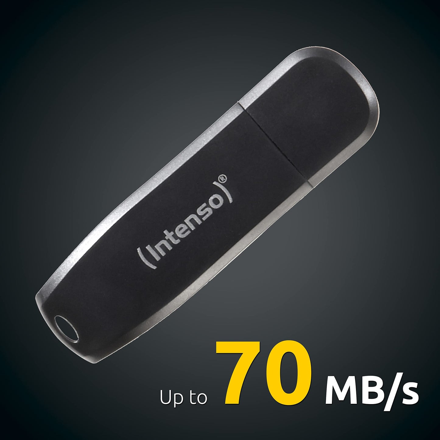 Intenso 2X 128GB Speed Line USB stick 3.2 Gen 1x1, black - memory stick - 3533495