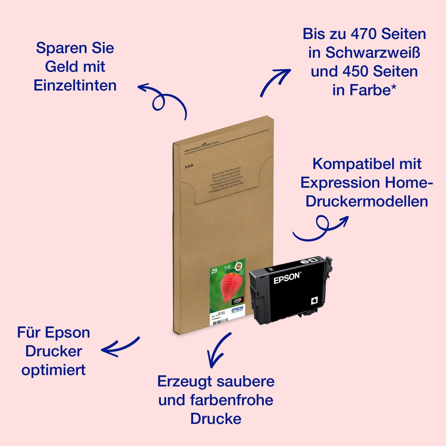 Epson 29 Strawberry Multipack 4-Pack (T2986)