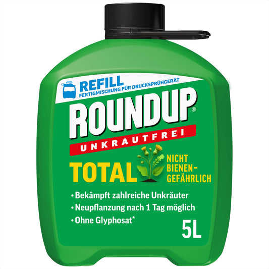 Roundup Weed Free Total Ready Mix 5L ready to use herbicide - 32750