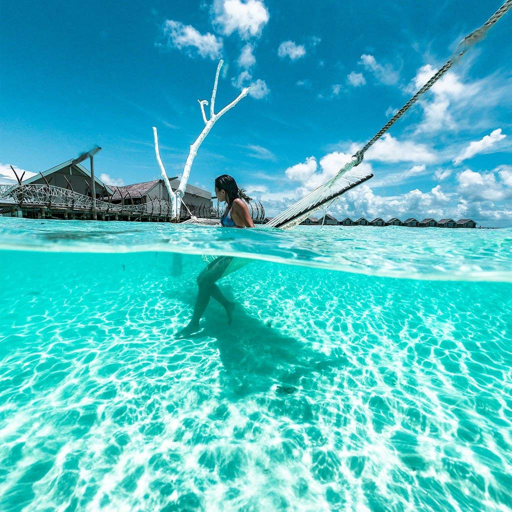 PolarPro - GoPro Hero 9/10/11/12 - Fifty-Fifty Dome - Sistem de calitate marină - impermeabil până la 10 metri - câmp vizual cu 30% mai mare - curățare sau schimbare fără unelte - PP-H9-FF
