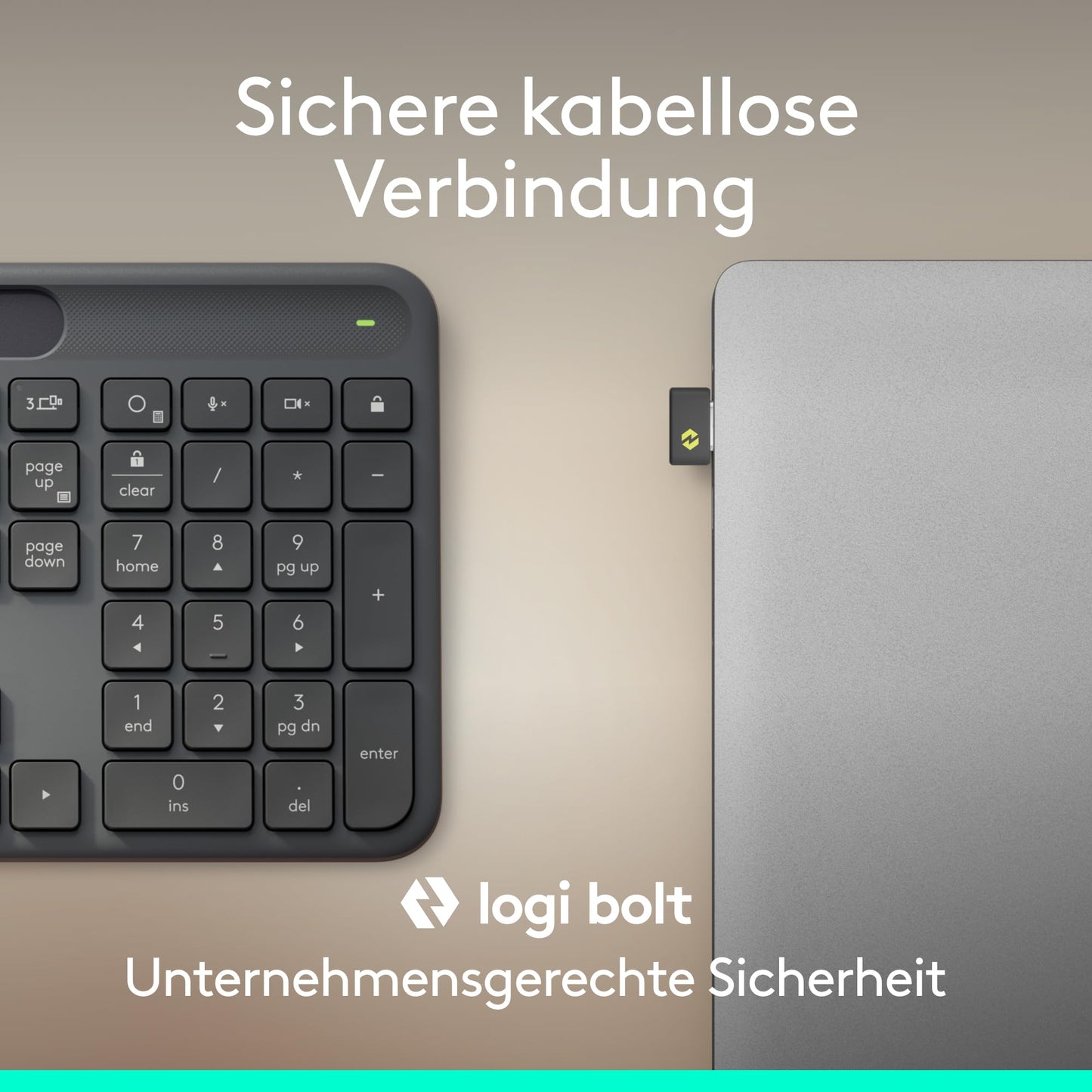 Logitech Signature Slim Solar+ K980 for Business (920-013773)